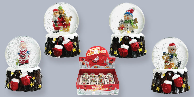 Santa & Friends Snow Globe