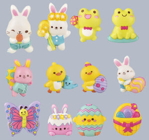 2" Easter Squishie Stickers