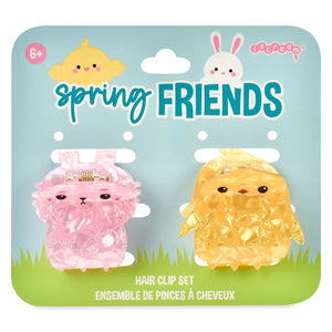 Spring Friends 2 Piece Hair Clips