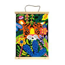 Load image into Gallery viewer, Paintology Paint By Number Canvas Kit Tiger Eyes