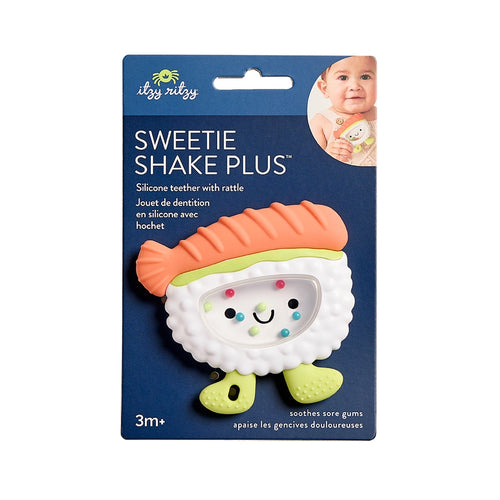 Sweetie Shake Plus Teething & Rattle Sushi Toy