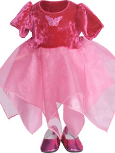 18" Fairy Dancer Doll Dress Fuchsia