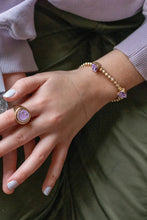 Load image into Gallery viewer, Boutique Chic Amethyst Love Bracelet