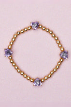 Load image into Gallery viewer, Boutique Chic Amethyst Love Bracelet