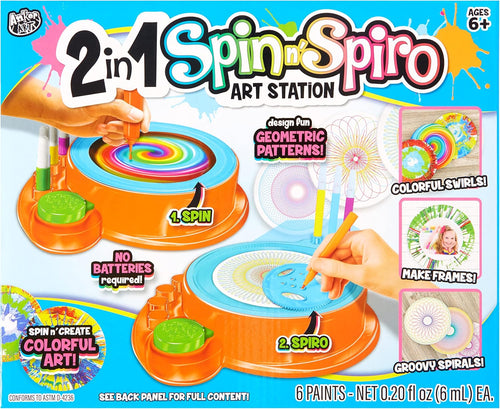 2 In 1 Spin N Spiro Art Station