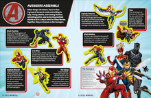 Load image into Gallery viewer, Marvel Avengers Glow In The Dark Sticker Book