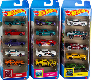 Hot Wheels 5 Car Gift Pack