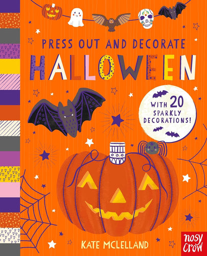 Press Out And Decorate: Halloween Book