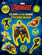 Load image into Gallery viewer, Marvel Avengers Glow In The Dark Sticker Book