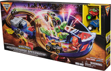 Load image into Gallery viewer, Monster Jam Supercharge Speedway Playset