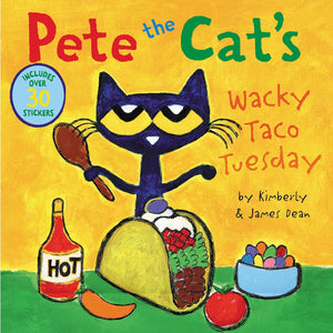 *Pete The Cat's Wacky Taco Tuesday Paperback Book