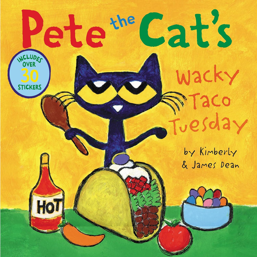 *Pete The Cat's Wacky Taco Tuesday Paperback Book