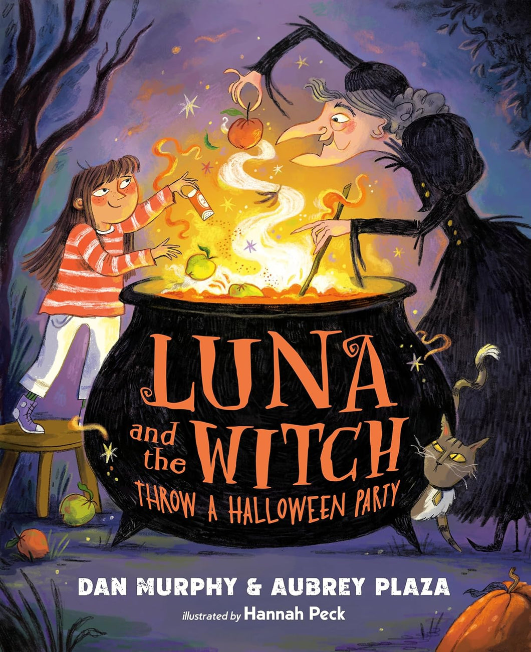Luna And The Witch Throw A Halloween Party Book