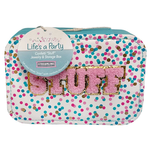 Confetti Stuff Jewelry Storage Box