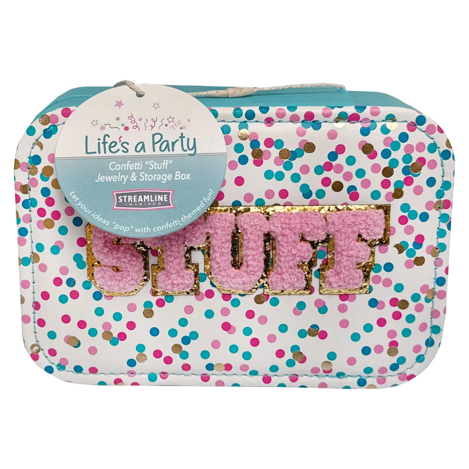 Confetti Stuff Jewelry Storage Box
