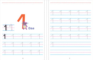 Trace And Learn Numbers! Book