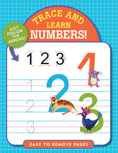 Trace And Learn Numbers! Book