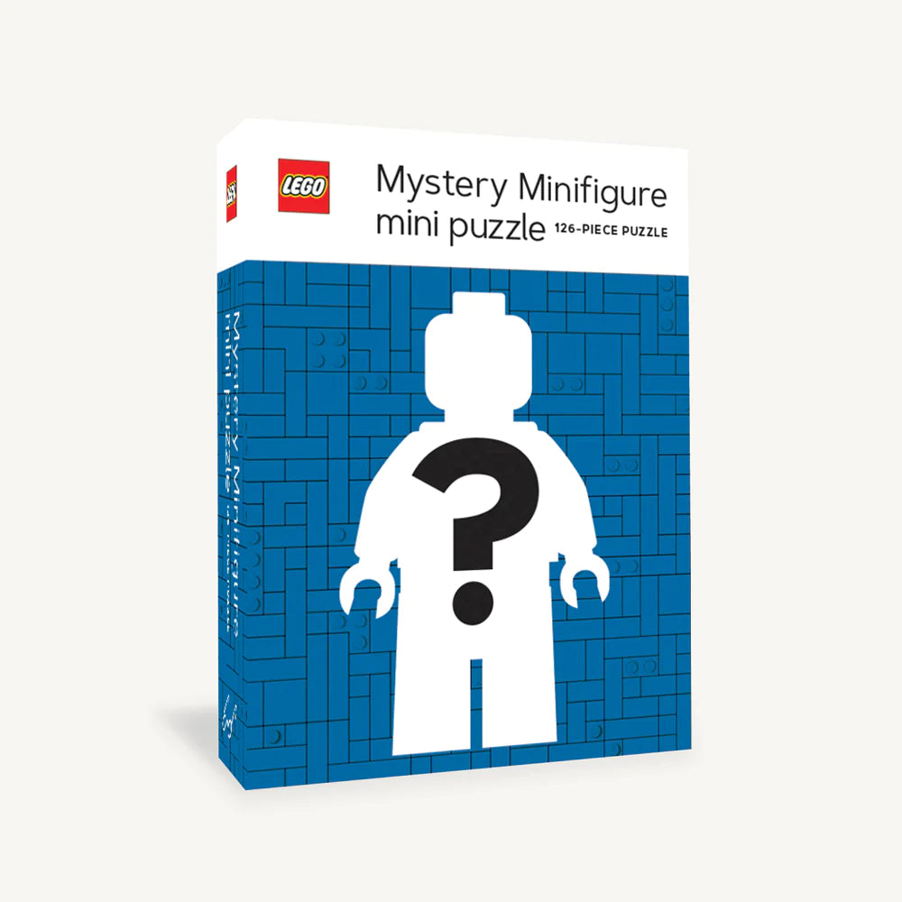 126 PC Lego Mystery Minifigure Puzzle Blue