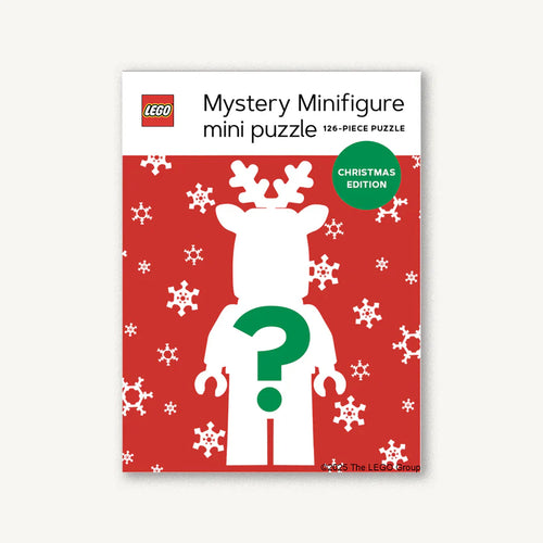 126 PC Lego Mystery Minifigure Mini Puzzle Christmas Edition