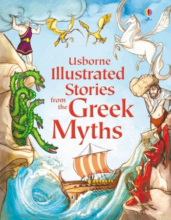 Illustrated Stories From The Greek Myths Book