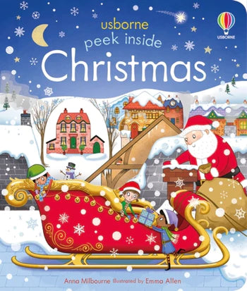 Peek Inside Christmas Board Book
