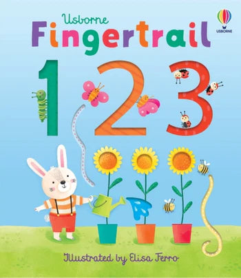 Fingertrail 123 Board Book