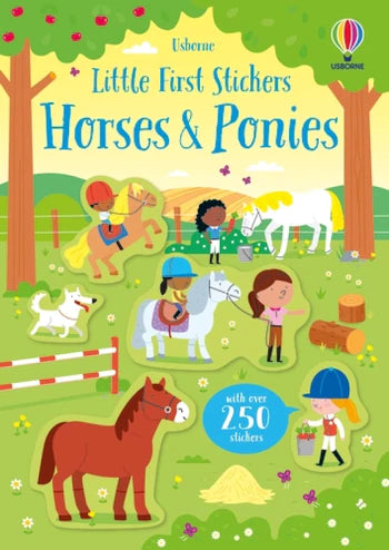 Little First Stickers Horses And Ponies Book