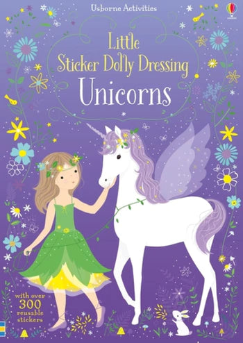 Little Sticker Dolly Dressing Unicorns Book