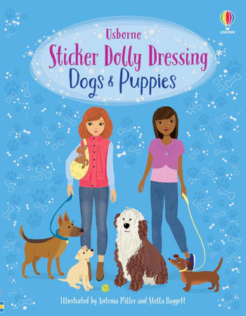 Sticker Dolly Dressing Dogs & Puppies Book