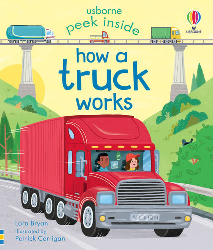 Peek Inside How A Truck Works Board Book