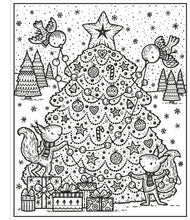 Load image into Gallery viewer, Enchanted Christmas Magic Painting Book
