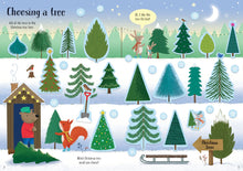 Load image into Gallery viewer, Sparkly Christmas Trees Sticker Book