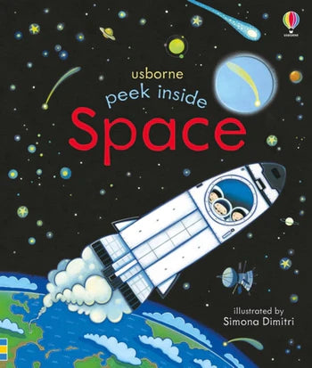Peek Inside Space Board Book