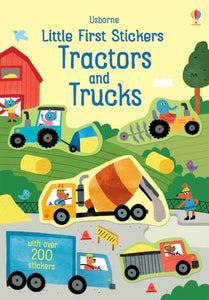Little First Stickers Tractors And Trucks Book