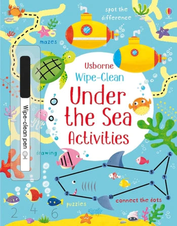Wipe-Clean Under The Sea Activities Book