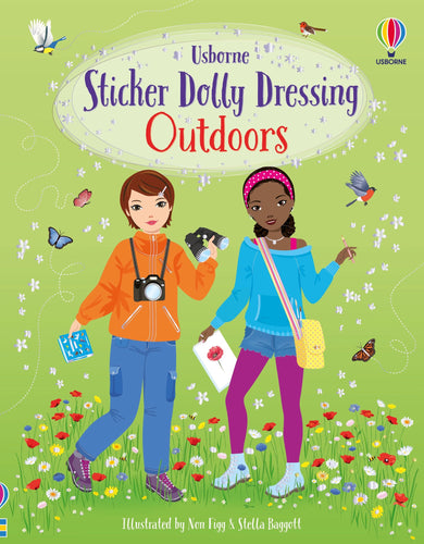 Sticker Dolly Dressing Outdoors Book