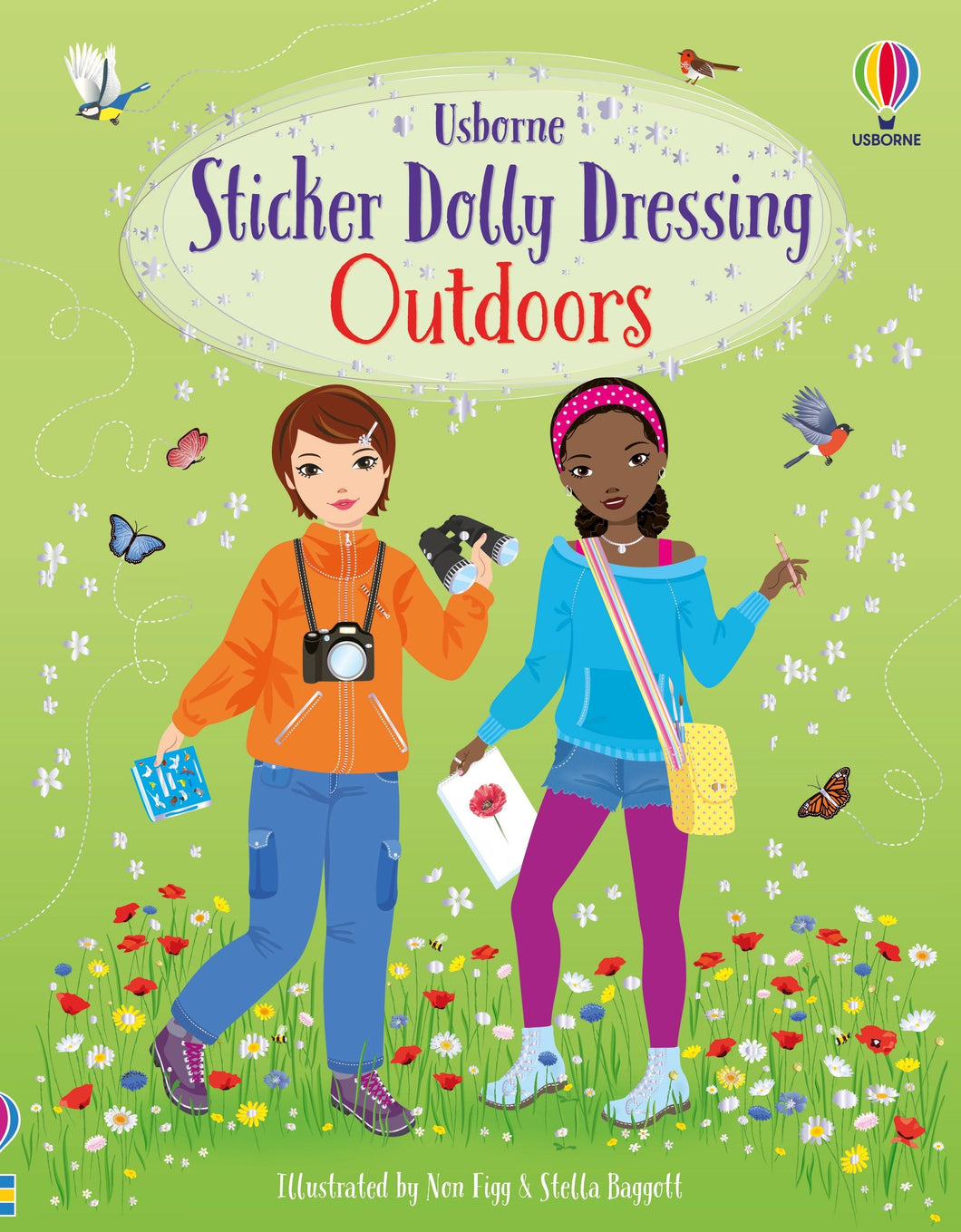 Sticker Dolly Dressing Outdoors Book
