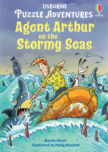 Puzzle Adventures Agent Arthur On The Stormy Seas Book