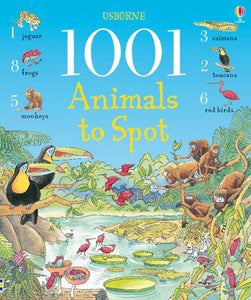 1001 Animals To Spot Book