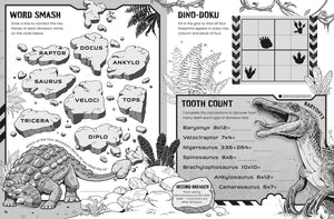 Dinosaur Puzzle Book