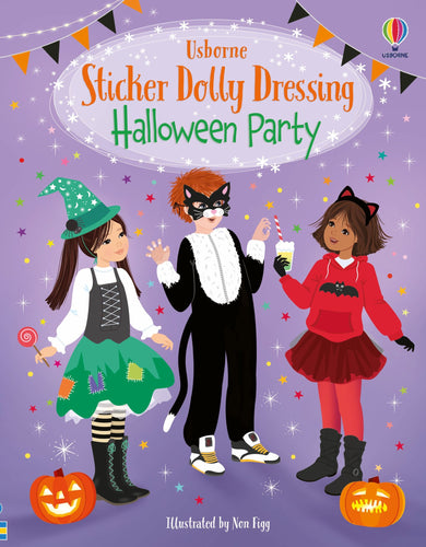 Sticker Dolly Dressing Halloween Party Book