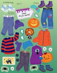 Sticker Dolly Dressing Halloween Party Book
