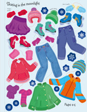 Load image into Gallery viewer, Sticker Dolly Dressing Winter Wonderland Book