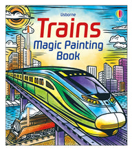 Load image into Gallery viewer, Trains Magic Painting Book