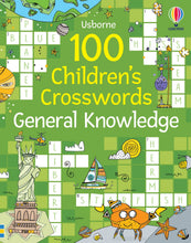 Load image into Gallery viewer, 100 Children's Crosswords General Knowledge Book