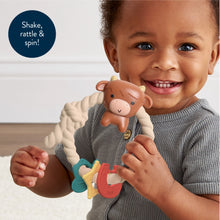 Load image into Gallery viewer, Ritzy Rattle Silicone Teether Rattles Highland Cow