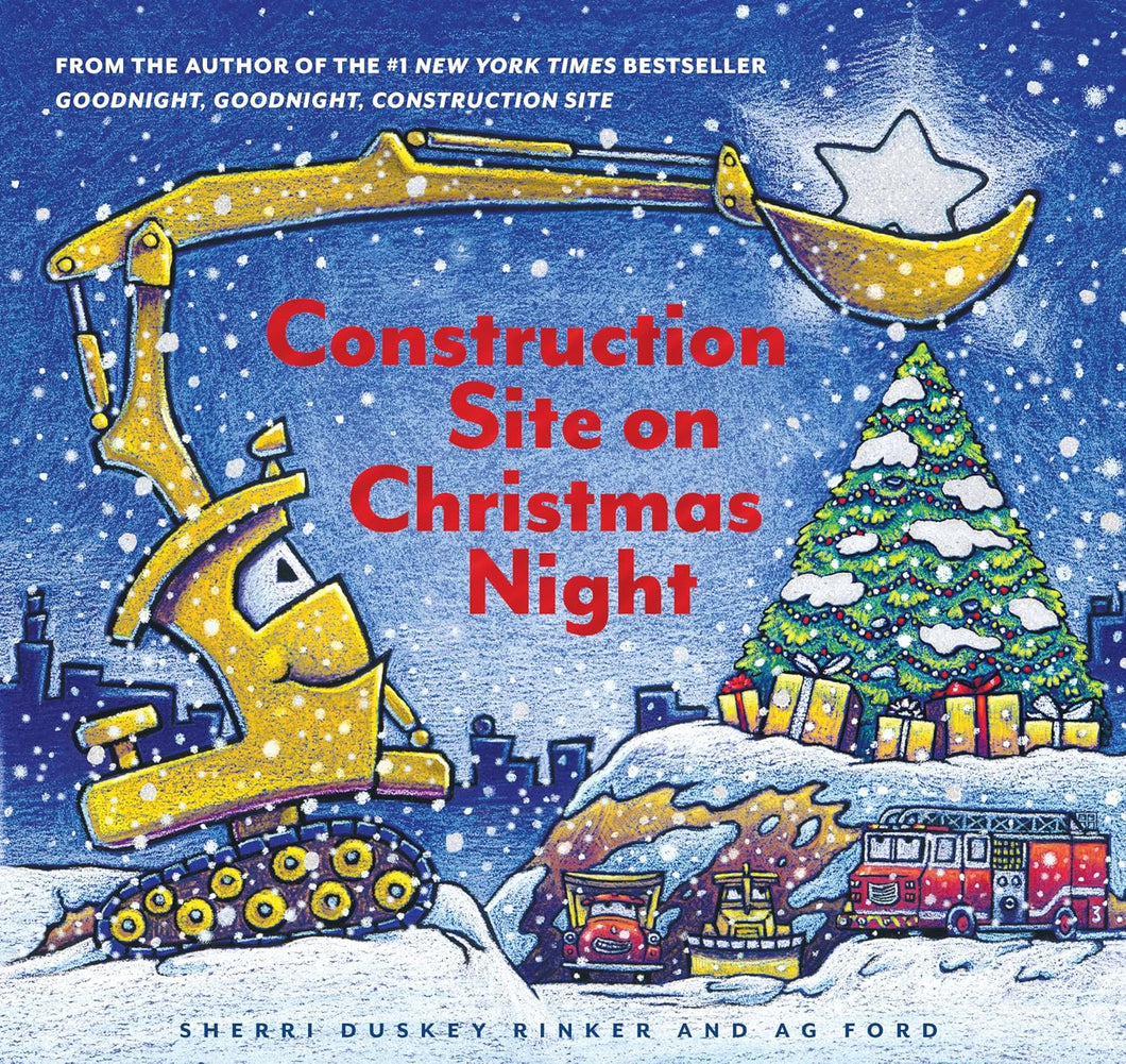 Construction Site On Chrismtas Night Book