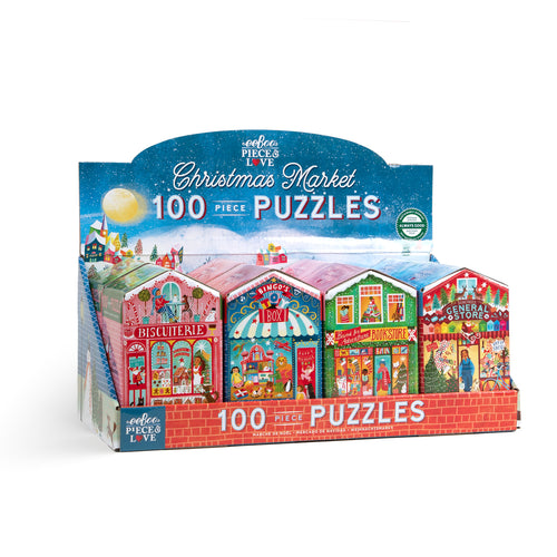 100 PC Christmas Market Puzzle