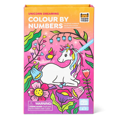 Color By Numbers Unicorn Dreaming
