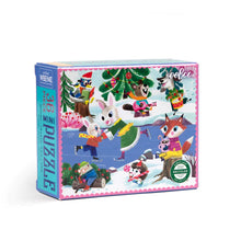Load image into Gallery viewer, 36 PC Woodland Holiday Mini Puzzle